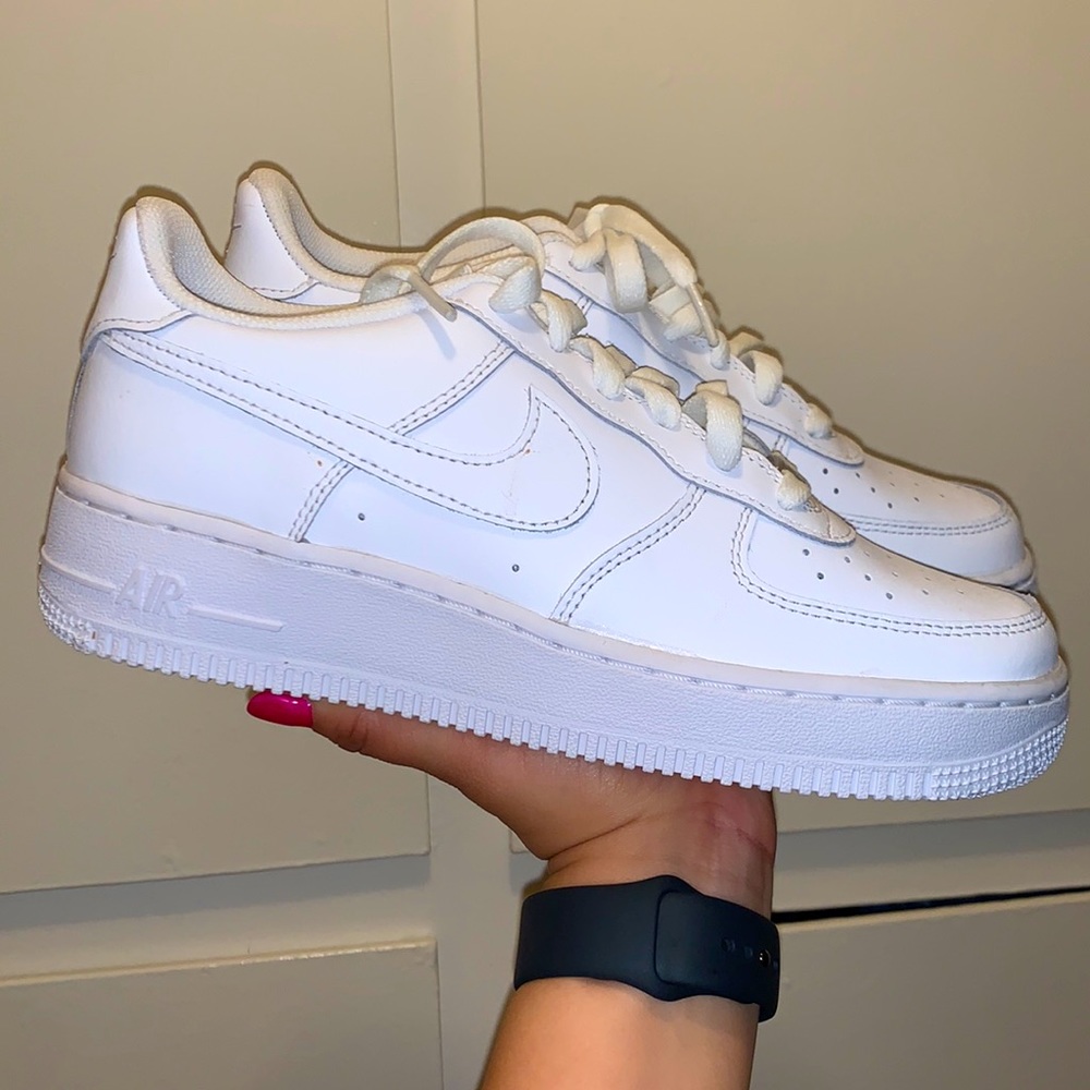 White Air Force 1s